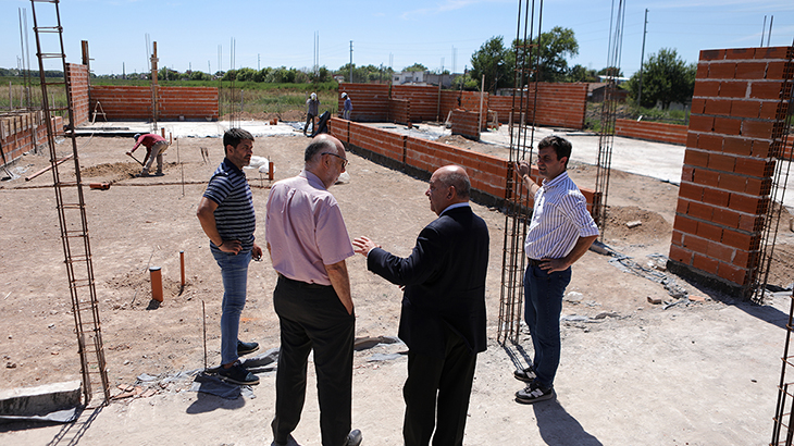 La UNLP construye tres obras en el barrio nodocente de Berisso