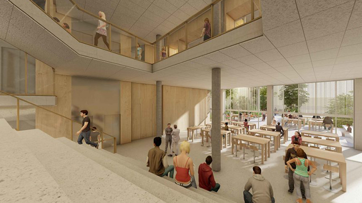 Nueva sede central de la Universidad Favaloro.